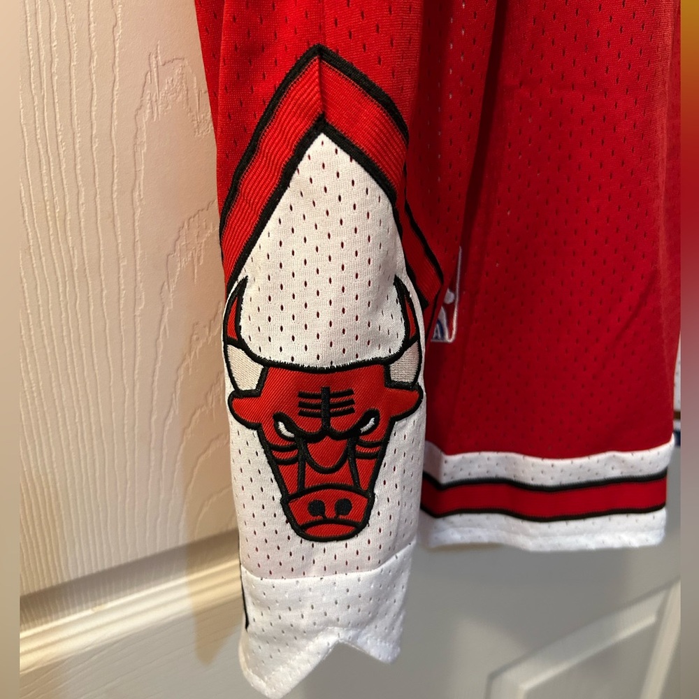 Hardwood Classics Men’s Size L 1997 NBA Finals Shorts Just Don Bulls Jazz NWT - Picture 2 of 10